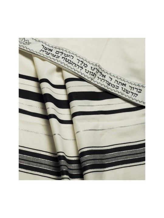 טליתניה צמר טלית כשר מסורתי פ... | מתנה יהודית מישראל